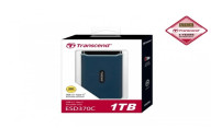 Transcend 1TB ESD370C USB 3.1 Gen 2 Portable SSD Navy Blue